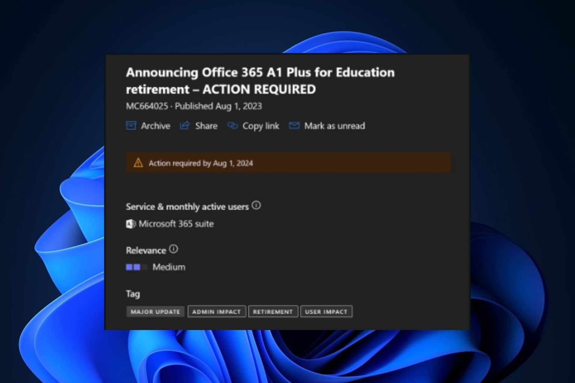 microsoft 365 a1 for education