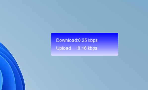 download and upload speed