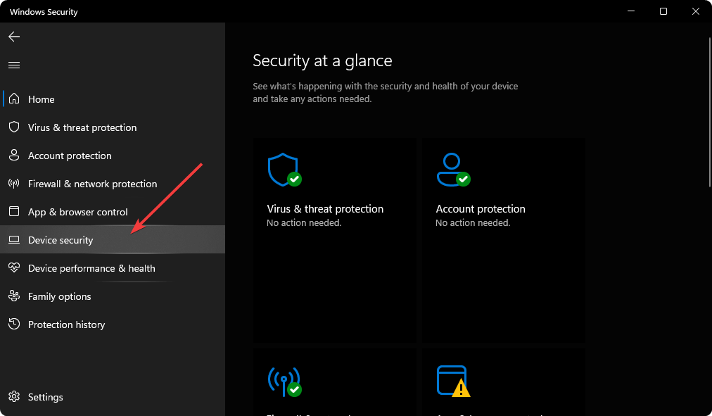 going device security windows security