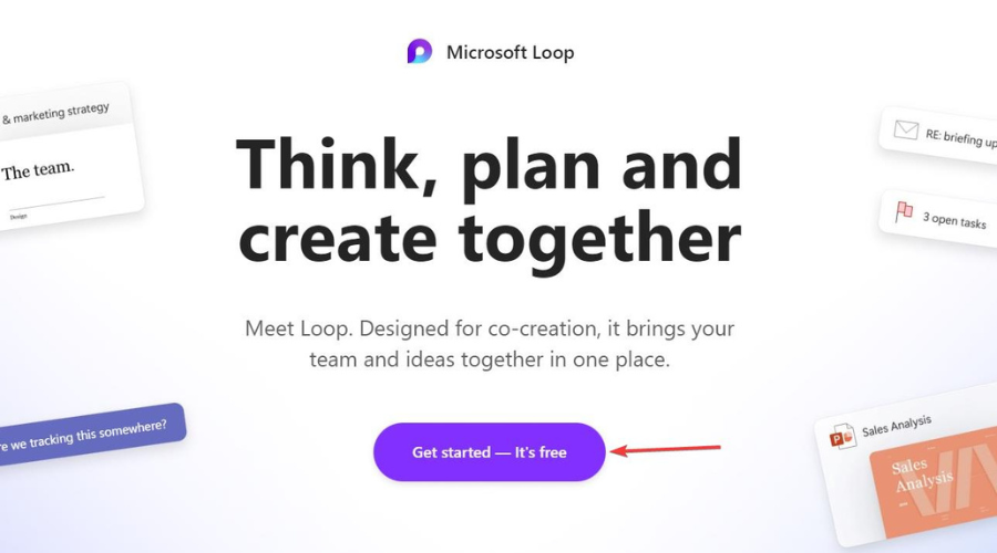 get started with loop